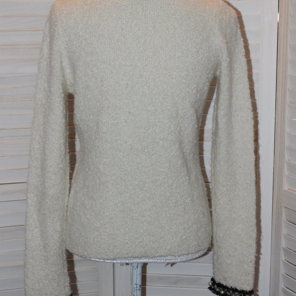 White House Black Market Cardigan Sweater Small - Picture 4 of 6